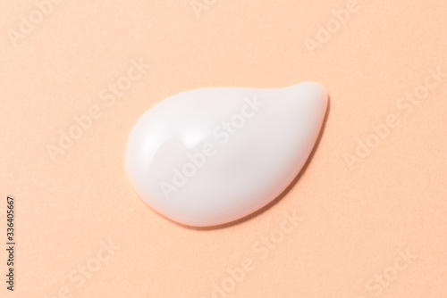 Milky lotion Close-up