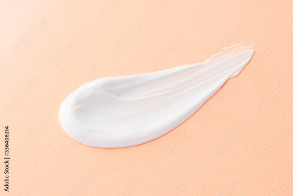 Milky lotion Close-up Milky lotion Close-up
