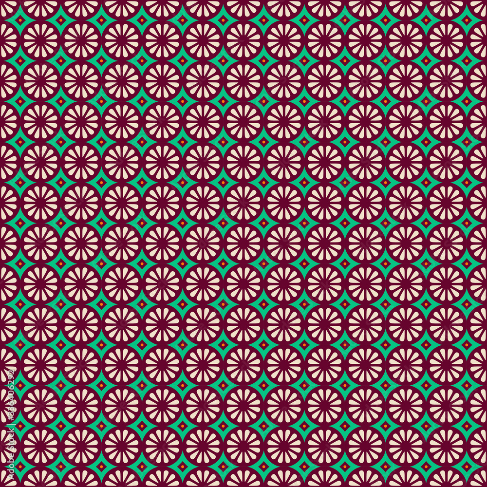 seamless ornamental pattern