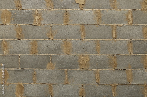 Concrete block wall texture for background