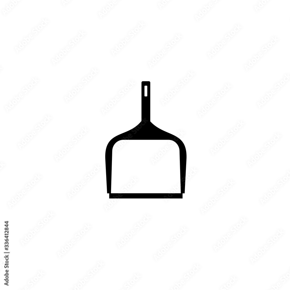 dustpan icon vector dustpan icon vector