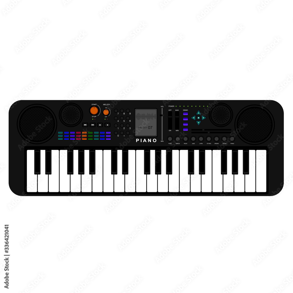 piano keys vector illustration piano keys vector illustration