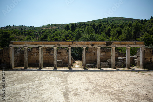Athens, Greece, August 1, 2015: Archaeological Site of Greece. Athens Greece. © John