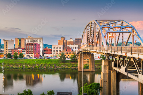 Charleston, West Virginia, USA Skyline