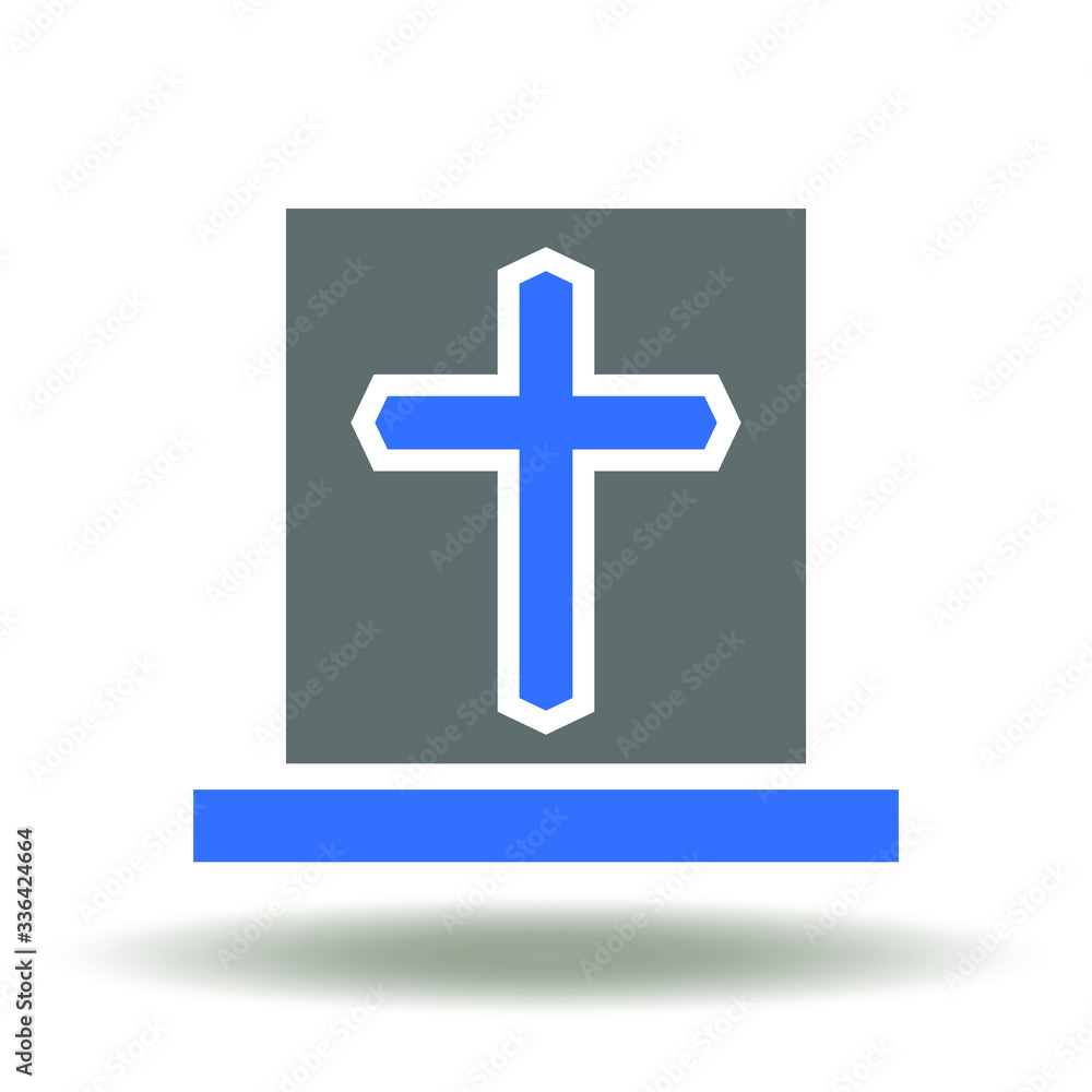 Grave Icon Vector. Death RIP Logo. Gravestone Headstone Sign. Grave Icon Vector. Death RIP Logo. Gravestone Headstone Sign.