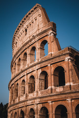 Keuken achterwand Colosseum Imposant Colosseum in Italiaanse hoofdstad  © Aisvarya