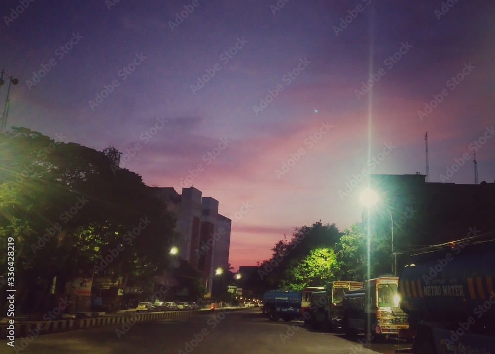 morning rise in Chennai