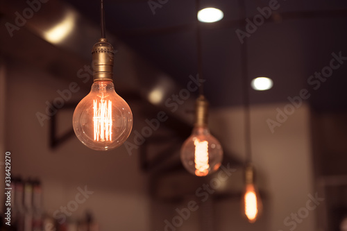 Retro luxury light lamp © AlexPhototest