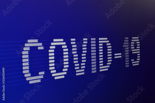 The character set shows the disease COVID-19 name