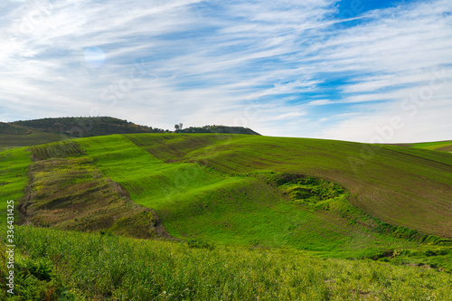 Obraz na płótnie spring landscapes in Sicily, Italy w salonie