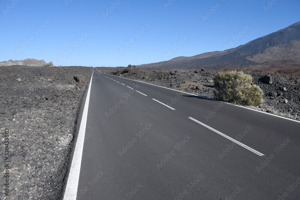 Espagne, Tenerife, la route du El Teide TF21 Espagne, Tenerife, la route du El Teide TF21