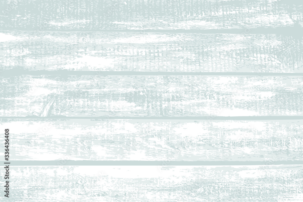Obraz premium Light Blue Wooden background. Wood Old Texture. Vector Vintage Grunge background. 
