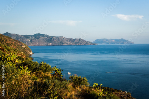 view of the coast of the mediterranean sea © stefanobutturini
