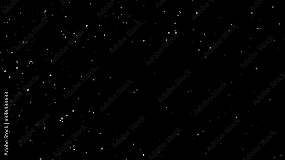 Falling snow isolated on black background Green Screen Loop Animation. Realistic snowflakes Animation, winter, Snowstorm, abstract, snowflakes, calm snow Christmas and New year. Falling snow isolated on black background Green Screen Loop Animation. Realistic snowflakes Animation, winter, Snowstorm, abstract, snowflakes, calm snow Christmas and New year.