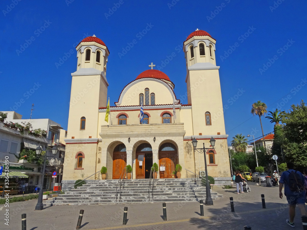 Fototapeta premium Crète, ville de Rethymnon 