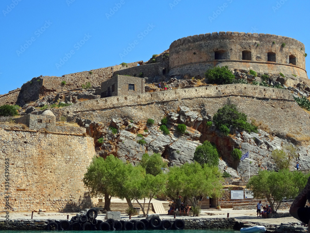 Crète, île de Spinalonga