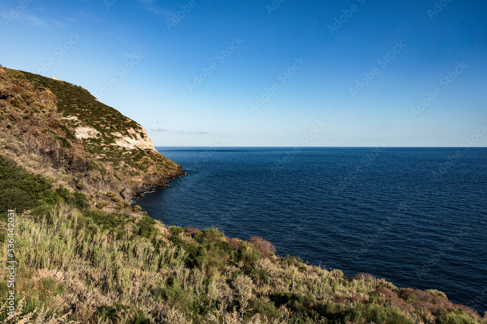 The coast of Salina