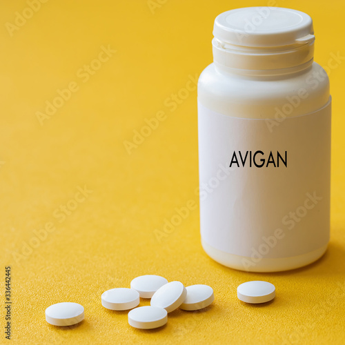 Favipiravir, T-705, Avigan, or favilavir is an antiviral drug whose early laboratory studies show that this drug is effective in the treatment of coronavirus. photo