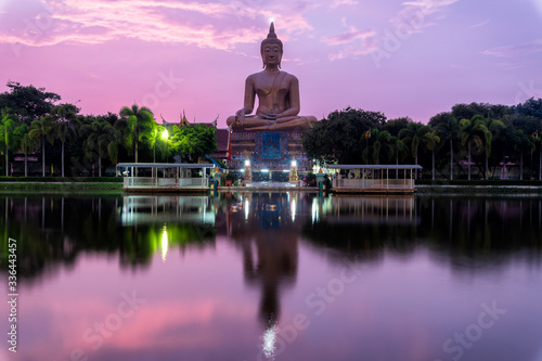 Wat Phikul Thong a Buddhist Temple in Singburi, Thailand