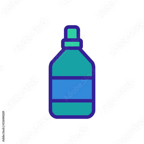 cleaning spray icon vector. cleaning spray sign. color contour symbol illustration