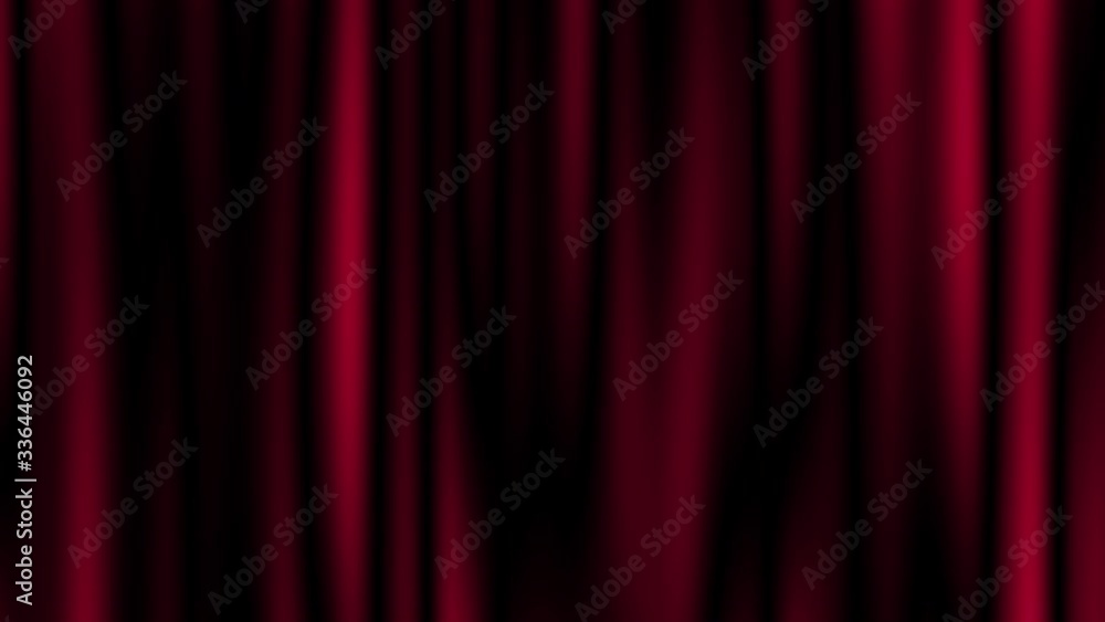 Motion red curtain background loop Motion red curtain background loop