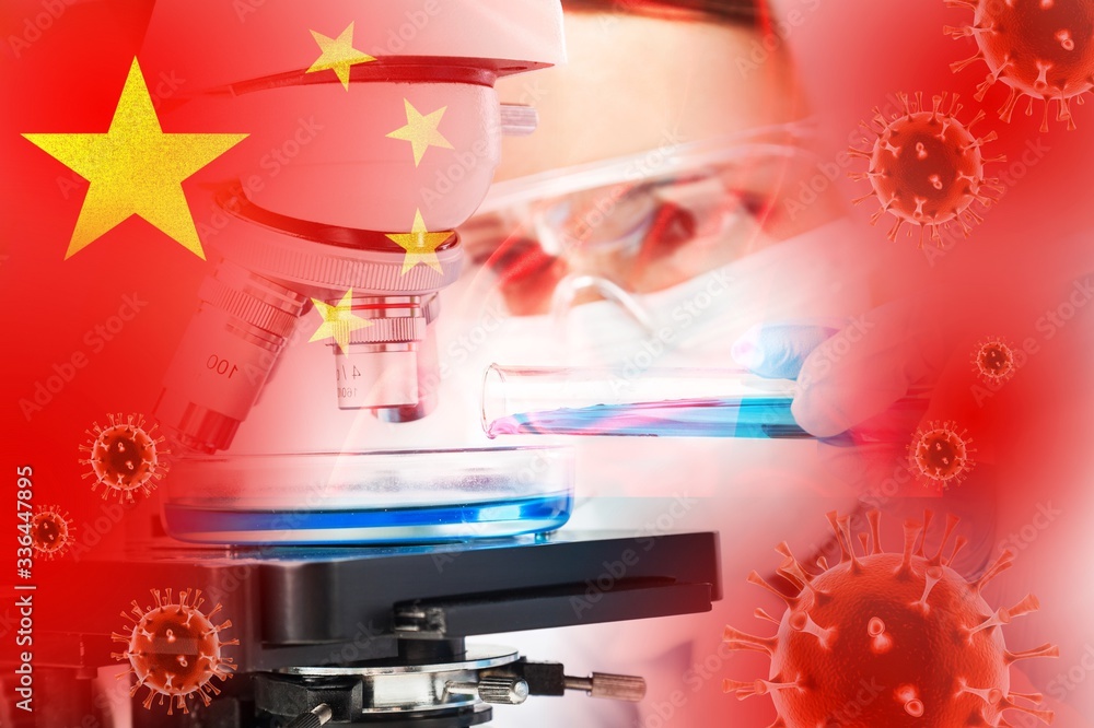 Obraz premium Coronavirus.