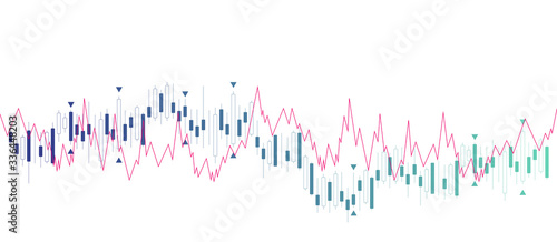 grafico economia, istogrammi, statistiche
