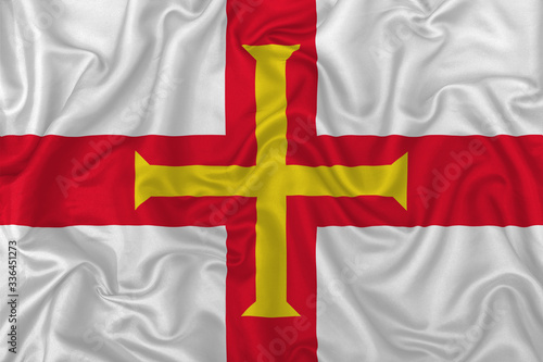 Guernsey island flag