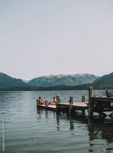 Wallpaper Mural Descanso en el muelle Torontodigital.ca