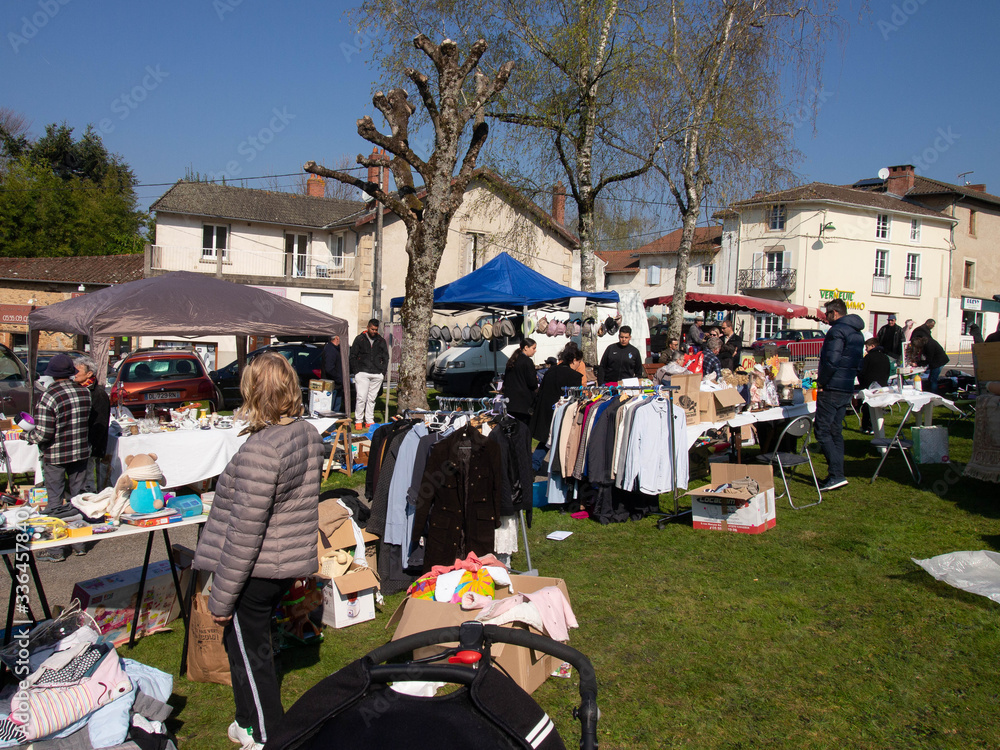 Fototapeta premium Brocante a limoges