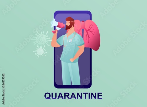 pneumonia epidemic epidemiologist concept banner