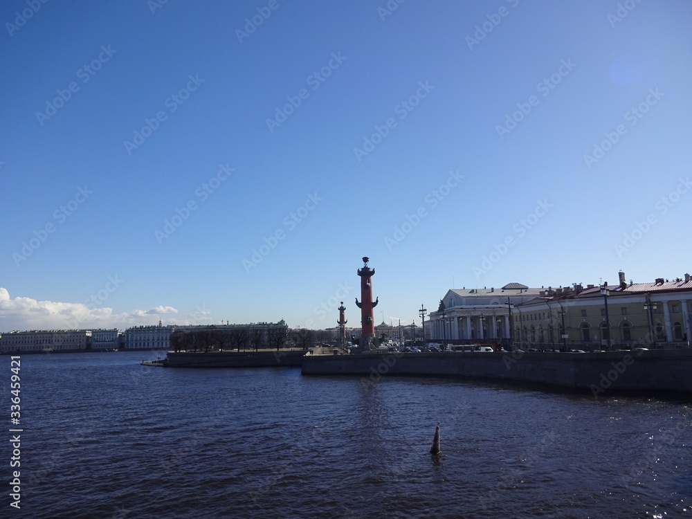 Fototapeta premium St. Petersburg - the northern capital of Russia, a beautiful city