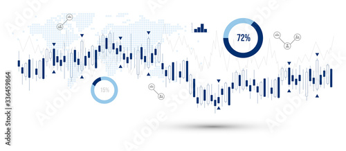 grafico economia, istogrammi, statistiche