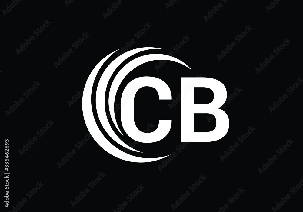 C B Initial Letter Logo design vector template, Graphic Alphabet Symbol for Corporate Business Identity