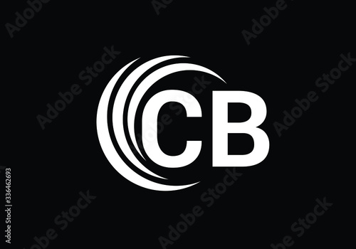 C B Initial Letter Logo design vector template, Graphic Alphabet Symbol for Corporate Business Identity