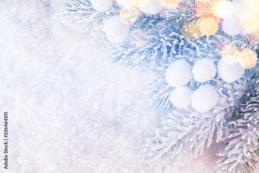 Christmas and New Year holidays background, winter season. Christmas greeting card Christmas and New Year holidays background, winter season. Christmas greeting card