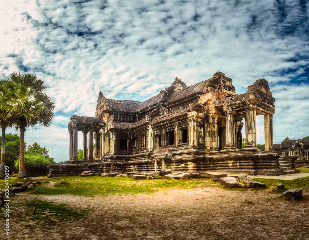 The South Library of Angkor Wat, Siam Reap, Cambodia