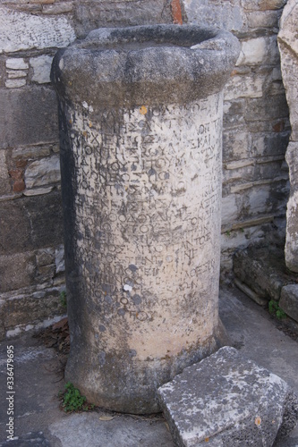 ruins of an ancient greek temple