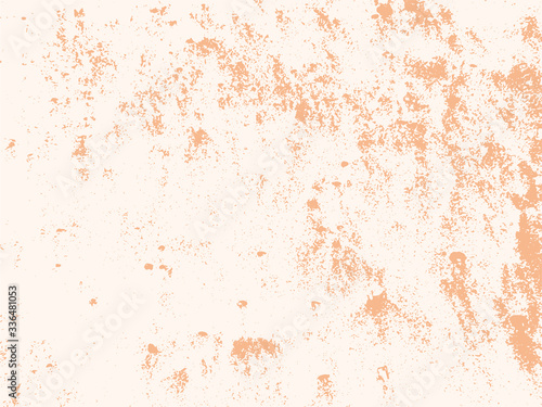 Vector sandy grunge background texture. Beach pattern overlay in soft orange brown tones.