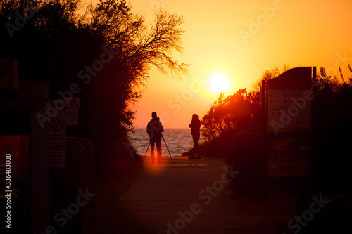 Sonnenuntergang Insel Poel