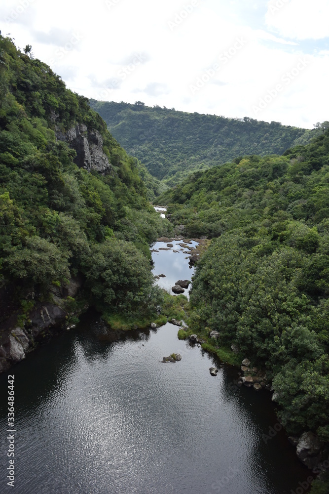 river in the mountains