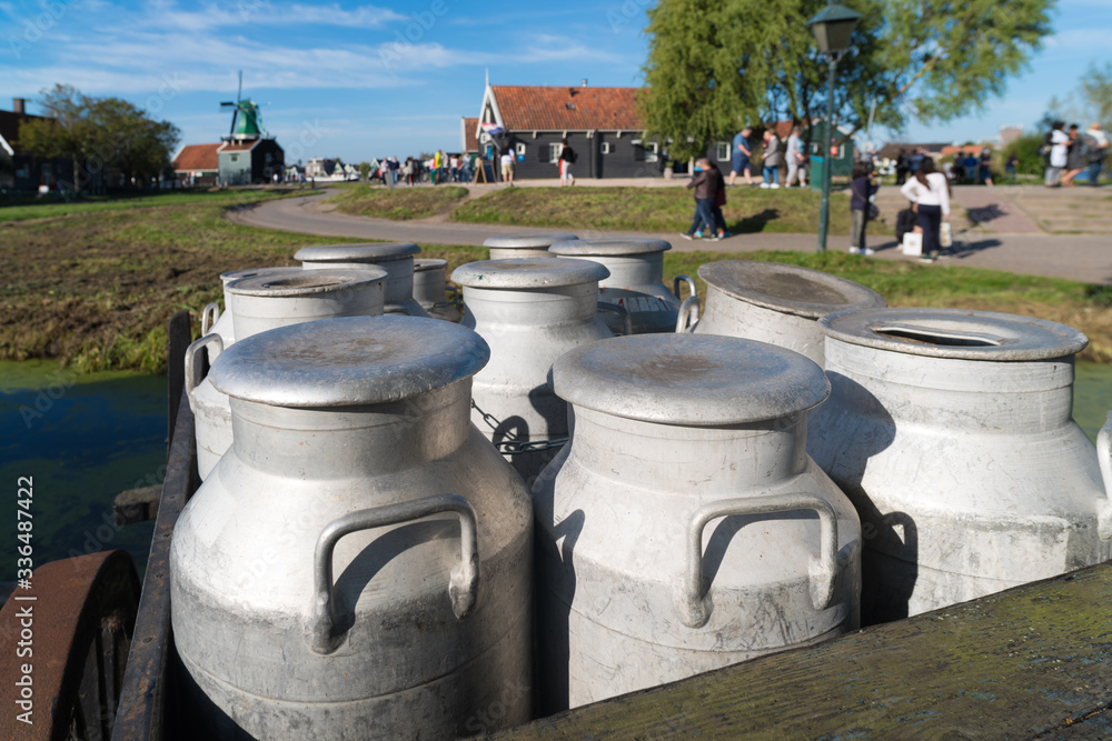 Fototapeta premium Zaanse Schans in the Netherlands