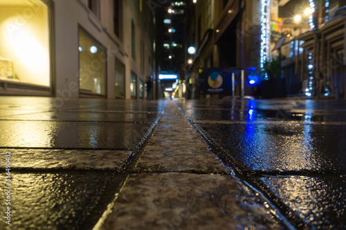 Melbourne buildings, streets and lanes © Brian Scantlebury