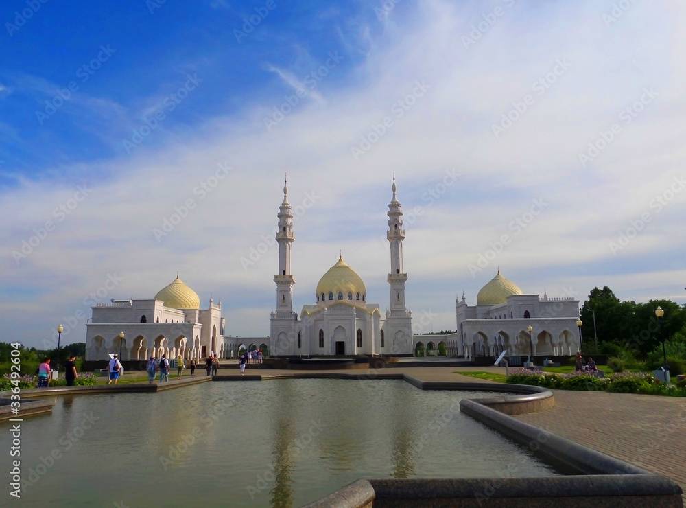 White mosque in Kazan