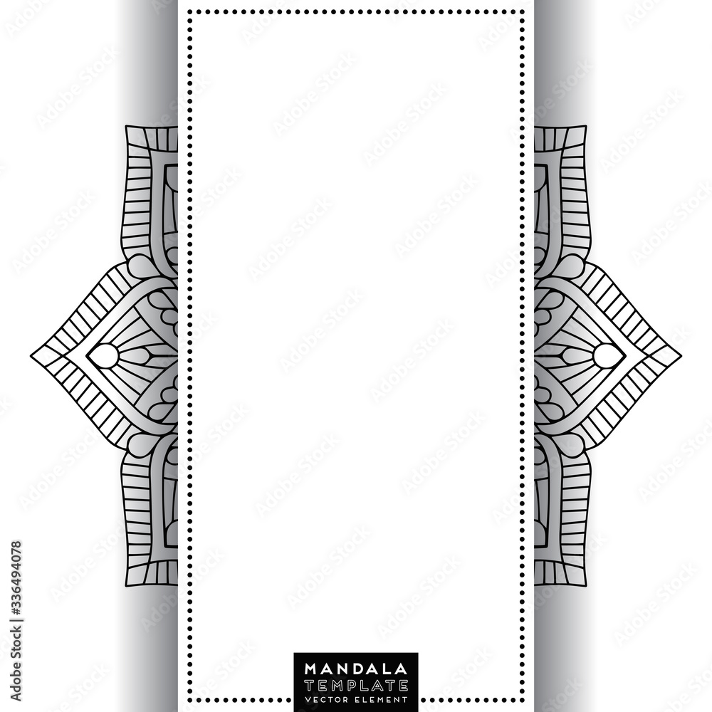 Fototapeta premium Mandala. Ethnic decorative elements