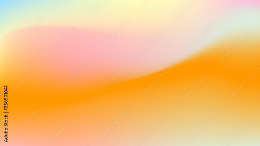 グラデーション 壁紙 シャーベットカラー 背景素材 カラフル Stock Vector Adobe Stock