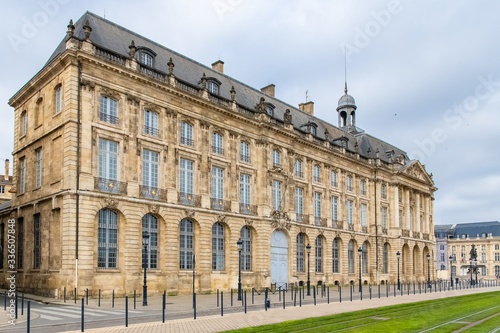 Bordeaux, beautiful french city, typical building quai de la Douane  © Pascale Gueret
