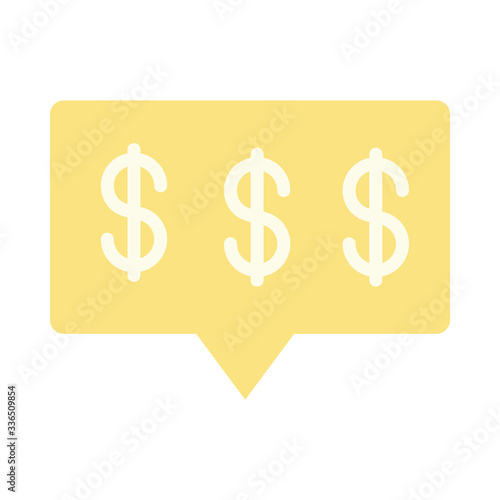 money market inflation economy, rising food prices, flat style icon