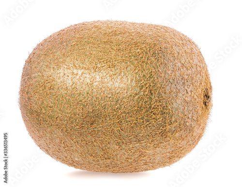 Fresh kiwi isolated on white background with clipping path