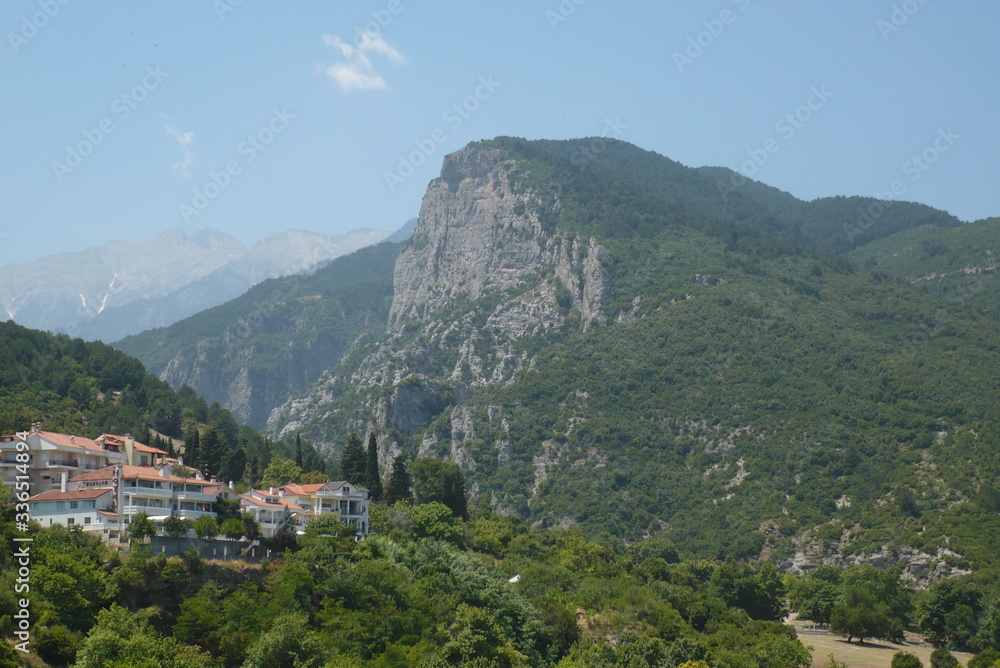 A view of a mountain